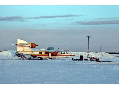 Air North Airplane In Winter 00022 Photo Big Wildlife