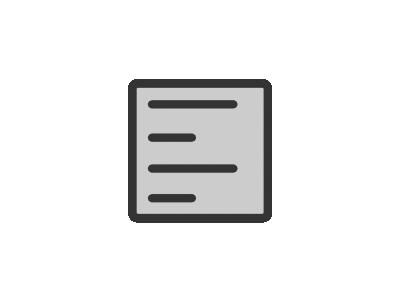 Text Left Computer