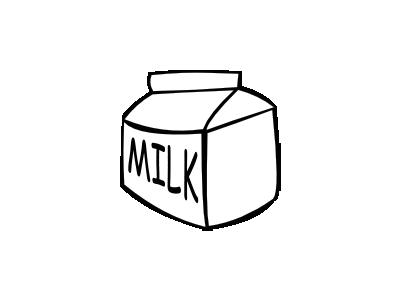 MILK BW Food