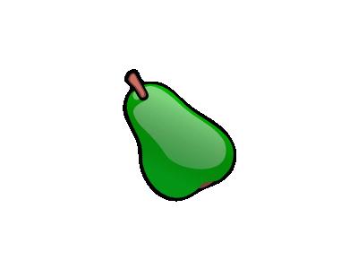 Green Pear 01 Food