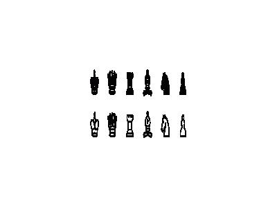 Chess Set Symbols Igor K 01 Recreation