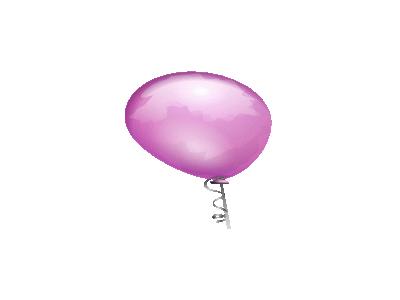 Balloon Purple Aj Recreation