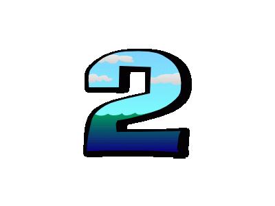 Creation Day 2 Number Ge 02 Recreation