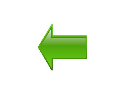Arrow Left Green Benji P 01 Shape