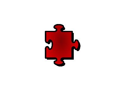 Jigsaw Red 05 Shape