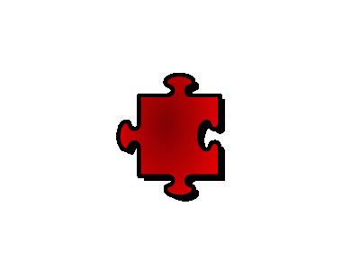 Jigsaw Red 07 Shape