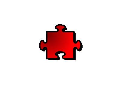 Jigsaw Red 08 Shape