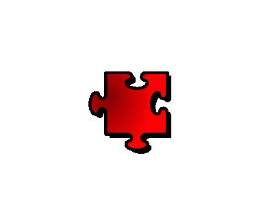 Jigsaw Red 11 Shape