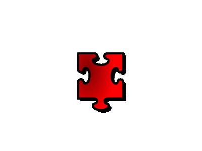 Jigsaw Red 15 Shape