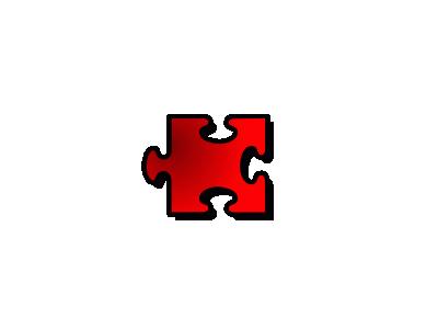 Jigsaw Red 16 Shape