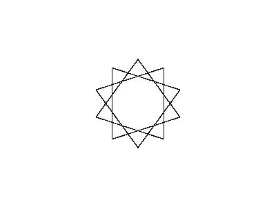 Star 10pt03step Shape