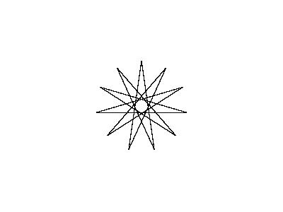 Star 11pt05step Shape