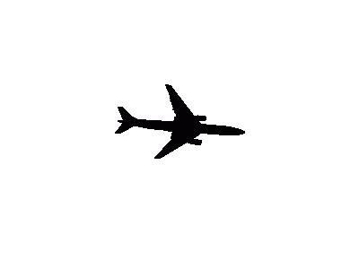 Plane Silhouet Mo 01 Transport