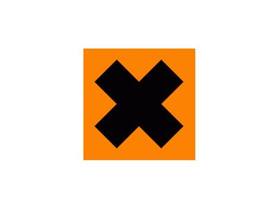 Pattern Danger Sign Cross 1 Special