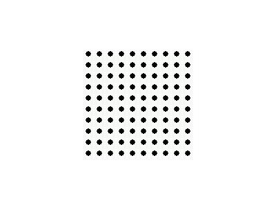 Pattern Dots Square Grid 04 Special