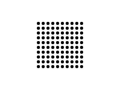 Pattern Dots Square Grid 06 Special