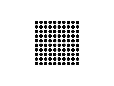 Pattern Dots Square Grid 07 Special