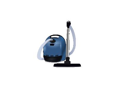 Blue Vacuum Cleaner Jaim 01 Tools