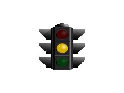 Traffic Light Yellow Dan 01 Symbol