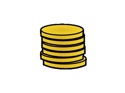 Gold Coins In A Stack Jo 01 Symbol