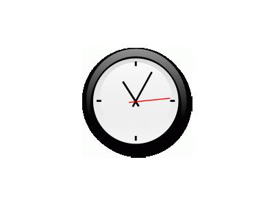 Modern Clock Chris Kemps 01 Symbol