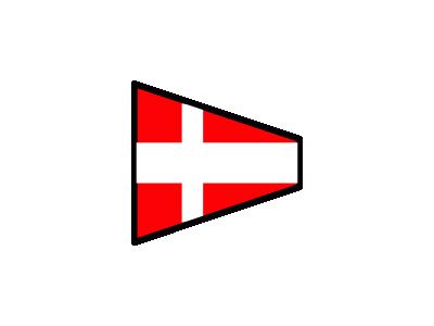 Signalflag 4 Symbol