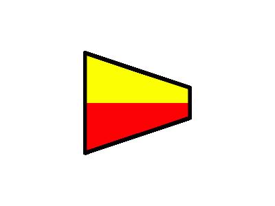 Signalflag 7 Symbol