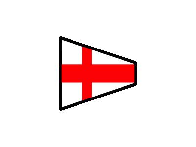 Signalflag 8 Symbol