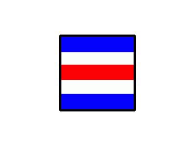 Signalflag Charlie Symbol