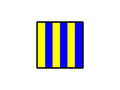 Signalflag Golf Symbol