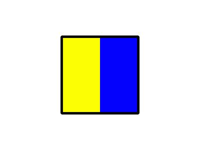 Signalflag Kilo Symbol