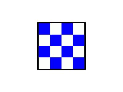 Signalflag November Symbol