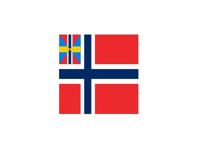 Norwegian Union Flag Fed 01 Symbol