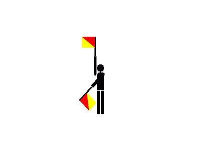 Semaphore India Symbol