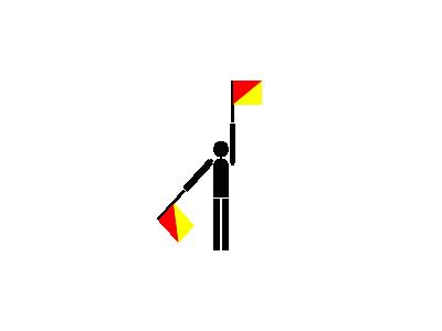 Semaphore Kilo Symbol