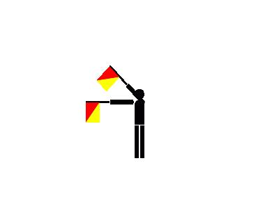 Semaphore Oscar Symbol