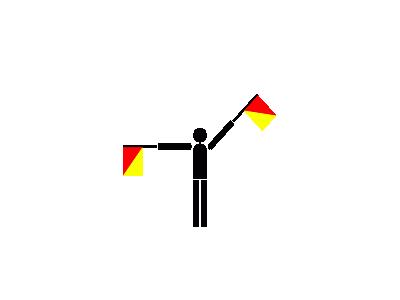 Semaphore Quebec Symbol