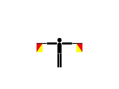Semaphore Romeo Symbol