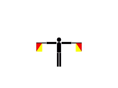 Semaphore Romeo Symbol