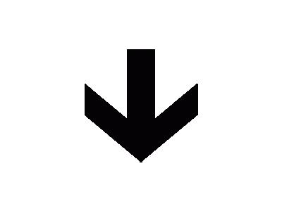 Aiga Down Arrow  Symbol