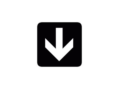 Aiga Down Arrow1 Symbol