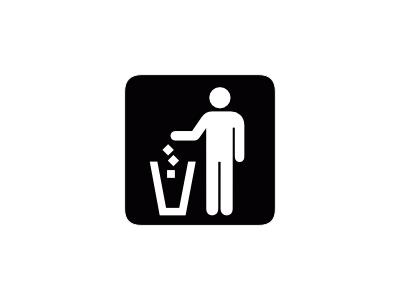 Aiga Litter Disposal1 Symbol