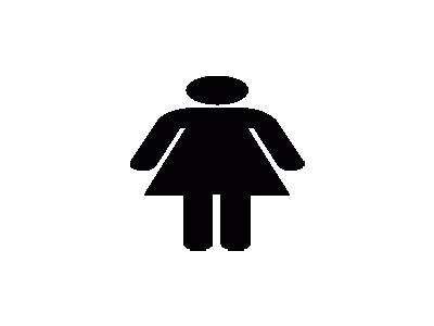Aiga Toilet Women  Symbol