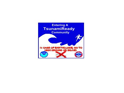 Tsunami Warning Sign Bob 01 Symbol