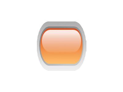 Led Rounded H Orange Symbol