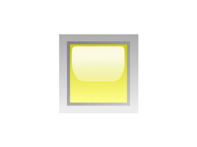 Led Square Yellow Symbol