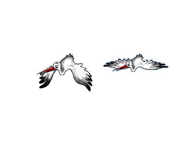 Logo Animals Birds 041 Animated