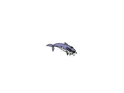 Logo Animals Fish 053 Animated