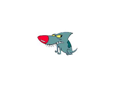 Logo Animals Fish 058 Animated