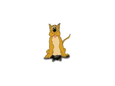 Logo Animals Dogs 025 Animated